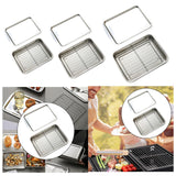 Maxbell Baking Sheet with Rack Rectangle Catering Pan for Buffet Restaurant