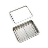 Maxbell Baking Sheet with Rack Rectangle Catering Pan for Buffet Restaurant