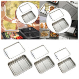Maxbell Baking Sheet with Rack Rectangle Catering Pan for Buffet Restaurant