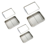 Maxbell Baking Sheet with Rack Rectangle Catering Pan for Buffet Restaurant