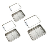 Maxbell Baking Sheet with Rack Rectangle Catering Pan for Buffet Restaurant
