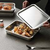 Maxbell Baking Sheet with Rack Rectangle Catering Pan for Buffet Restaurant