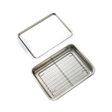 Maxbell Baking Sheet with Rack Rectangle Catering Pan for Buffet Restaurant