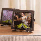 Maxbell Resin Photo Frame Display Women Men Desk Party Home Decor Bird Picture Frame