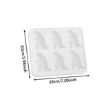 Maxbell Silicone Chilled Cube Maker Funny for Home Kitchen Supplies Beer Iced Coffee White