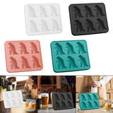 Maxbell Silicone Chilled Cube Maker Funny for Home Kitchen Supplies Beer Iced Coffee White