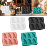 Maxbell Silicone Chilled Cube Maker Funny for Home Kitchen Supplies Beer Iced Coffee White