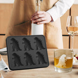 Maxbell Silicone Chilled Cube Maker Funny for Home Kitchen Supplies Beer Iced Coffee Black