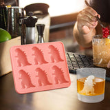 Maxbell Silicone Chilled Cube Maker Funny for Home Kitchen Supplies Beer Iced Coffee Pink