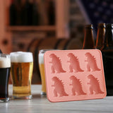 Maxbell Silicone Chilled Cube Maker Funny for Home Kitchen Supplies Beer Iced Coffee Pink