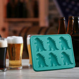 Maxbell Silicone Chilled Cube Maker Funny for Home Kitchen Supplies Beer Iced Coffee Lake Blue