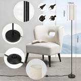 Maxbell Floor Lamp Adjustable Standing Tall Pole RGB for Nursery Bedroom Living Room