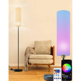 Maxbell Floor Lamp Adjustable Standing Tall Pole RGB for Nursery Bedroom Living Room