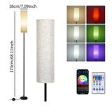 Maxbell Floor Lamp Adjustable Standing Tall Pole RGB for Nursery Bedroom Living Room