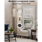Maxbell Floor Lamp Adjustable Standing Tall Pole RGB for Nursery Bedroom Living Room