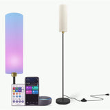 Maxbell Floor Lamp Adjustable Standing Tall Pole RGB for Nursery Bedroom Living Room