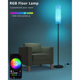 Maxbell Floor Lamp Adjustable Standing Tall Pole RGB for Nursery Bedroom Living Room