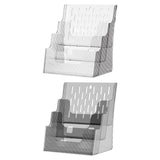 Maxbell Wall File Organizer Modern Mail Organizer for Postcards Sort File Countertop White
