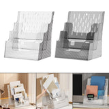 Maxbell Wall File Organizer Modern Mail Organizer for Postcards Sort File Countertop White