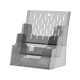 Maxbell Wall File Organizer Modern Mail Organizer for Postcards Sort File Countertop Gray