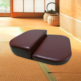 Maxbell Folding Meditation Bench Kneeler Prayer Kneeler for Tea Ceremony Studio