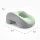 Maxbell Desk Napping Pillow Lunch Break Portable Memory Foam Neck Support for School Green