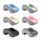 Maxbell Desk Napping Pillow Lunch Break Portable Memory Foam Neck Support for School Green