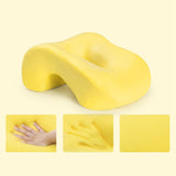 Maxbell Desk Napping Pillow Lunch Break Portable Memory Foam Neck Support for School Green