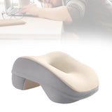 Maxbell Desk Napping Pillow Lunch Break Portable Memory Foam Neck Support for School Beige