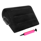 Maxbell Leg Pillow PVC Flocking Lightweight Travel Foot Rest for Leg Lifting Bed Use