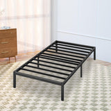 Maxbell Metal Bed Frame with Screws Under Bed Storage Universal Low Noise Heavy Duty