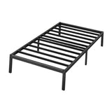 Maxbell Metal Bed Frame with Screws Under Bed Storage Universal Low Noise Heavy Duty