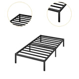 Maxbell Metal Bed Frame with Screws Under Bed Storage Universal Low Noise Heavy Duty
