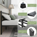Maxbell Metal Bed Frame with Screws Under Bed Storage Universal Low Noise Heavy Duty