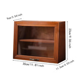 Maxbell Figurine Display Case Container Toy Showcase for Action Figure Small Objects