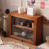 Maxbell Figurine Display Case Container Toy Showcase for Action Figure Small Objects