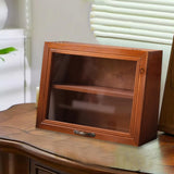 Maxbell Figurine Display Case Container Toy Showcase for Action Figure Small Objects