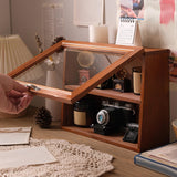 Maxbell Figurine Display Case Container Toy Showcase for Action Figure Small Objects