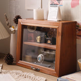 Maxbell Figurine Display Case Container Toy Showcase for Action Figure Small Objects