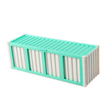 Maxbell Trading Card Storage Box Fashion Collectible Card Bin for Tabletop Gift Home Green