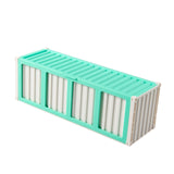 Maxbell Trading Card Storage Box Fashion Collectible Card Bin for Tabletop Gift Home Green