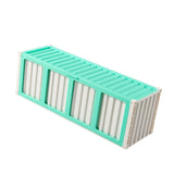 Maxbell Trading Card Storage Box Fashion Collectible Card Bin for Tabletop Gift Home Green