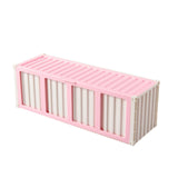 Maxbell Trading Card Storage Box Fashion Collectible Card Bin for Tabletop Gift Home Pink