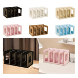 Maxbell Wooden Desktop Bookshelf Multifunctional File Organizer for Office Desk Dorm Black