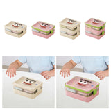 Maxbell Blocks Storage Box Puzzle Toys Organizer Storage Case for Gaming Adults Kids 3 Layers Light Red+others