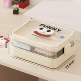 Maxbell Blocks Storage Box Puzzle Toys Organizer Storage Case for Gaming Adults Kids 3 Layers Light Red+others