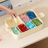 Maxbell Blocks Storage Box Puzzle Toys Organizer Storage Case for Gaming Adults Kids 3 Layers Light Red+others