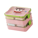 Maxbell Blocks Storage Box Puzzle Toys Organizer Storage Case for Gaming Adults Kids 5 Layers Pastel