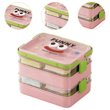 Maxbell Blocks Storage Box Puzzle Toys Organizer Storage Case for Gaming Adults Kids 5 Layers Pastel