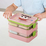 Maxbell Blocks Storage Box Puzzle Toys Organizer Storage Case for Gaming Adults Kids 5 Layers Pastel